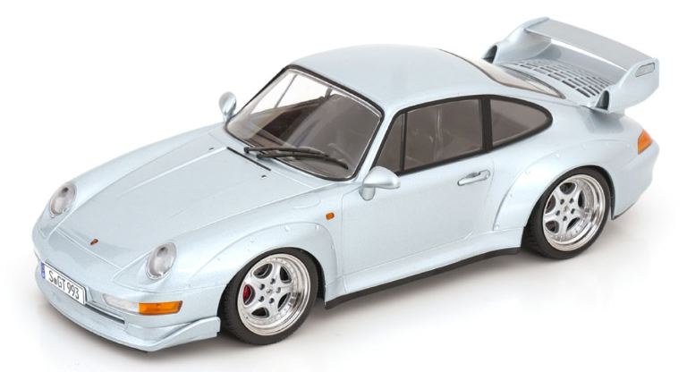 Porsche 911 (993) GT2 argento 1996 1/18 cerchi speedline – MODKKDC181421S