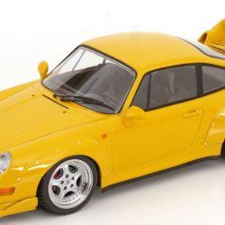 Porsche 911 (993) GT2 gialla 1996 1/18 cerchi speedline