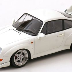 Porsche 911 (993) Carrera GT2 bianca 1996 1/18 cerchi speedline