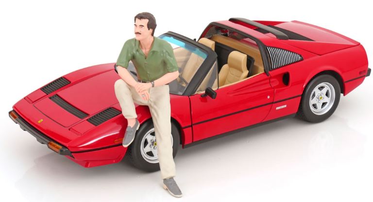 Figura personaggio Tom Selleck 1/12 Telefilm Magnum P.I.