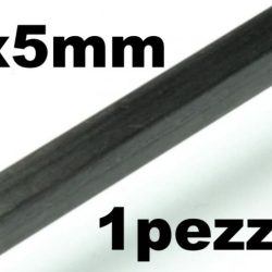 Quadrato vuoto in carbonio 5x5mm 1pz