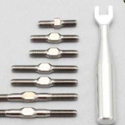 TIRANTI IN TITANIO 7pz YD2 CON CHIAVETTA