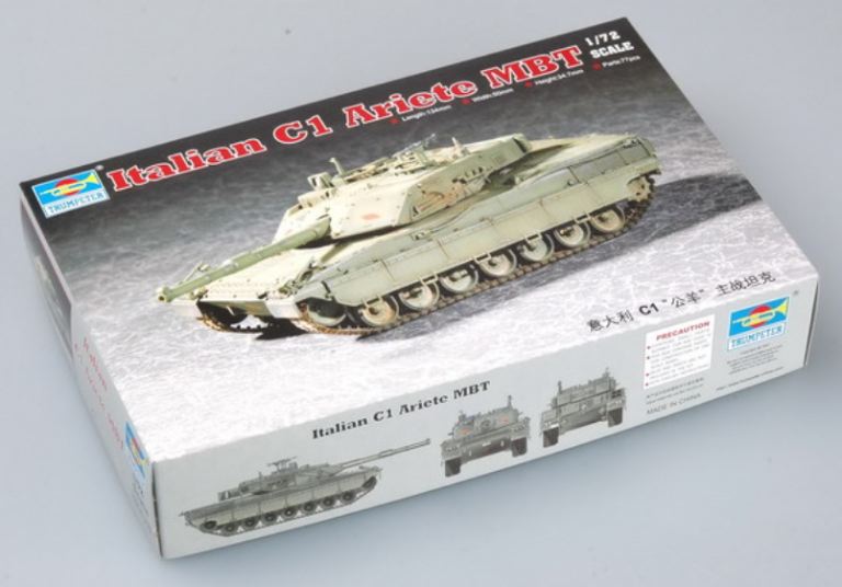 Carro Italiano C1 Ariete MTB 1/72 Trumpeter – PMATR07250