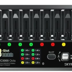NC3000 Octa Charger for 8xAA/AAA DC 3A