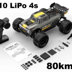 Hyper GO Monster Truck grigio 1/10 Brushless 4WD RTR