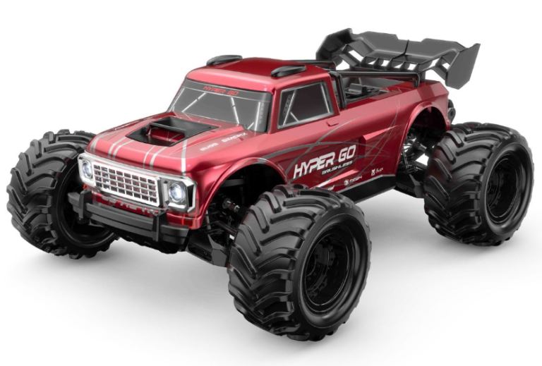 Hyper GO Monster Truck rosso 1/10 Brushless 4WD RTR