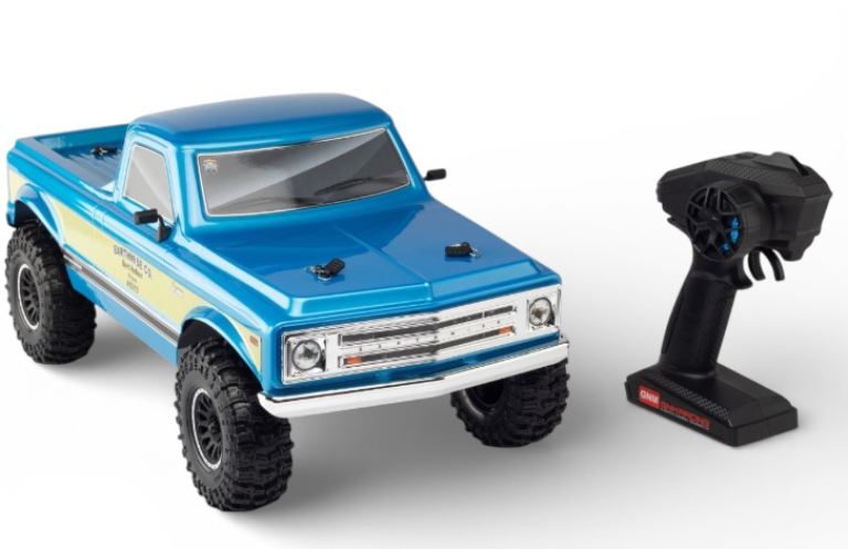 Crawler blu 1/10 montato con radio senza batteria – RBT-YK41015A