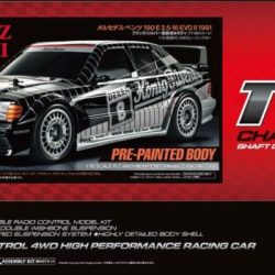 Mercedes 190E Evo II 1991 carr. verniciata TT02 1/10 con regolatore