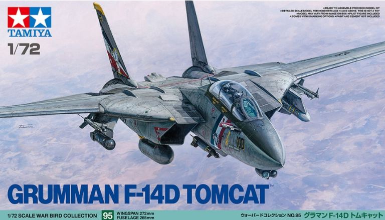 F14D Tomcat 1/72 – TAM60795