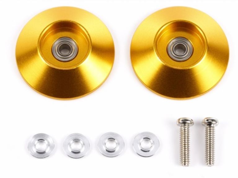 Rotelle Coniche 19mm Oro Mini4WD