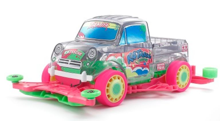 K4 Tasche Vivid Special Pink/Green Telaio FM-A Mini4wd