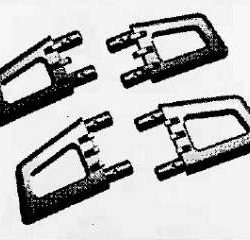 SUPPORTO CROMATO MTA4V2 PARAURTI ANTERIORE O POSTERIOR