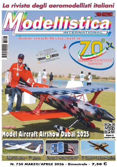 Modellistica Marzo/Aprile 2026  rivista bimestrale (750) – COB-MODELLIST