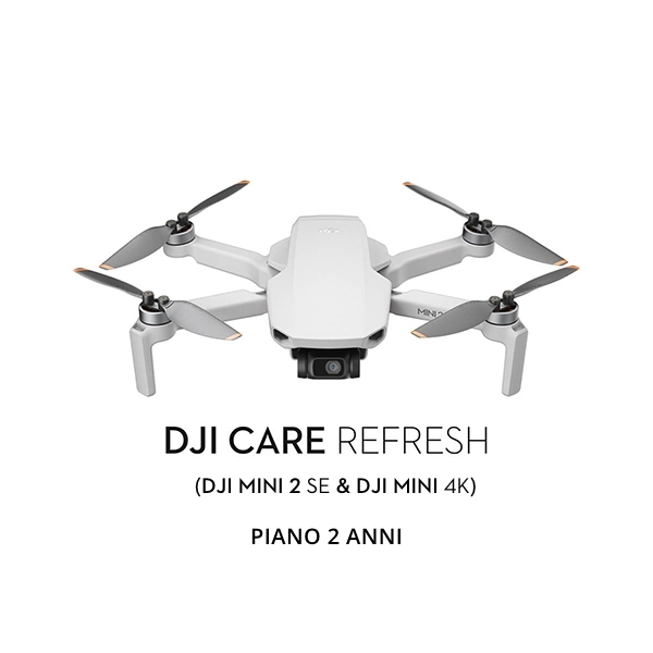 DJI Care Refresh Piano 2 Anni (Mini 2 SE & Mini 4K)