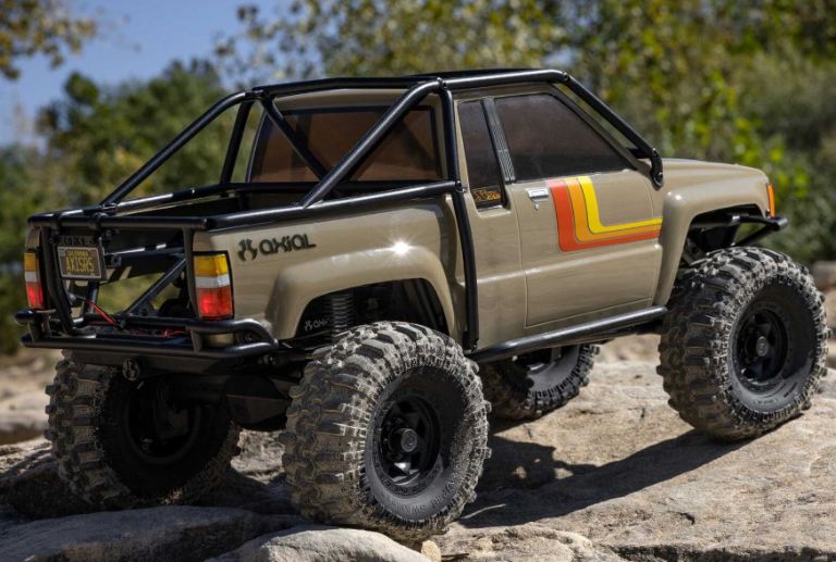 Toyota SR5 1987 marrone TAN 1/10 SCX10 III – HORAXI-2062T1