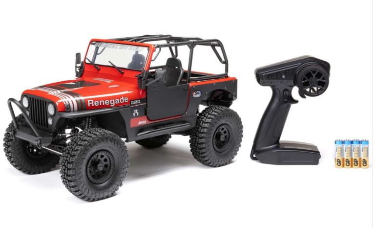 Jeep CJ-7 rossa SCX10 III v2 1/10 4×4 Rock Crawler – HORAXI03008V1