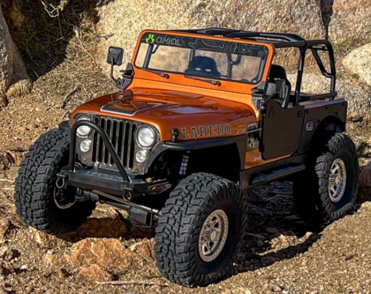 Jeep CJ-7 color rame SCX10 III v2 1/10 4x4 Rock Crawler