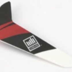 TIMONE VERTICALE mSRX BIANCO NERO E ROSSO