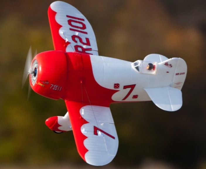UMX Gee Bee R-2 BNF Basic with AS3X and SAFE Selec – HOREFLU61500