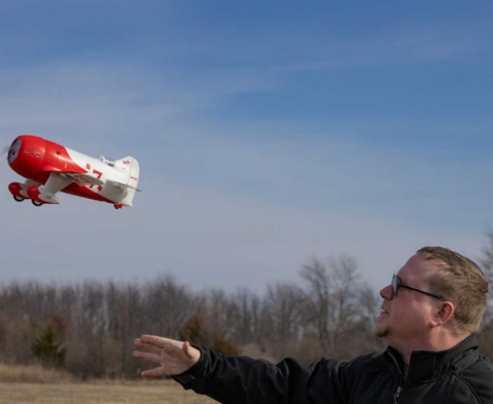 UMX Gee Bee R-2 BNF Basic with AS3X and SAFE Selec