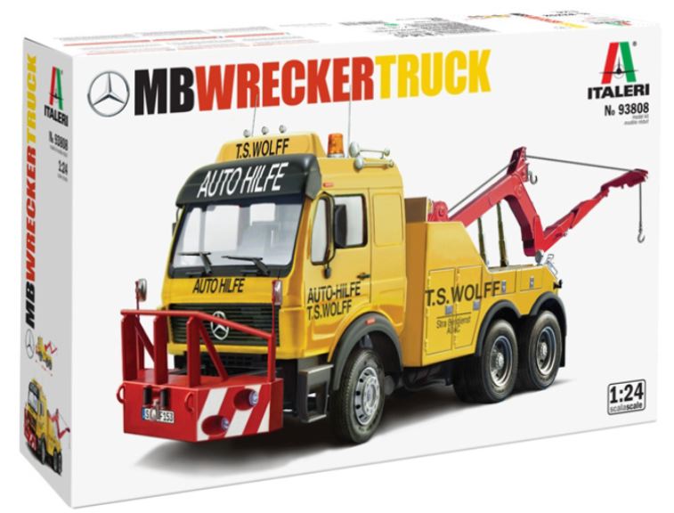 Camion MB Wrecker Truck 1/24 Soccorso stradale Mercedes Benz MB 2238 6×4 – ITA93808