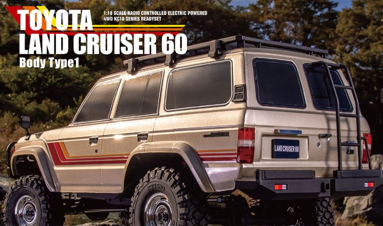KC10 Toyota Land Cruiser 60 1/10 Crawler 4WD – KYO34801T1