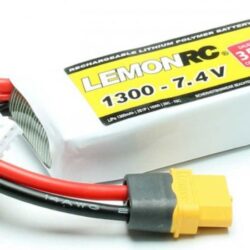 LiPo 2s 7,4v 1300mAh 35/70C XT60 LEMONRC 77gr 67x30x17mm