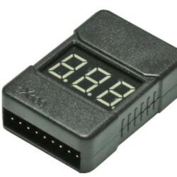 Cell Checker CC-1 tester per LiPo 2-8s con allarme di sottotensione