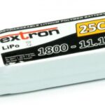 LiPo 3s 11,1v 1800mAh XT60 25/50C Extron X2 135gr 87x33x23mm