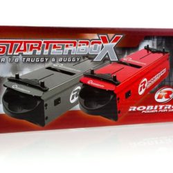 Starter box grigio 1/8 buggy/truggy con 2 motori 775 cassetta avviamento