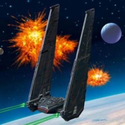 KYLO RENS COMMAND SHUTTLE 1/93 STAR WARS VII AD INCASTRO