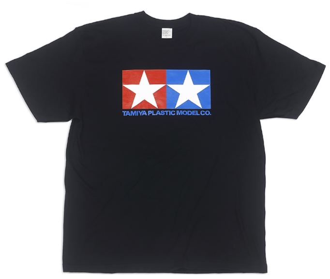 T-Shirt Nera Tamiya L 100% Cotone – TAMTP67555