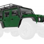 TRX4m 1/18 Carrozzeria verde Defender verniciata accessori inclusi