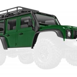 TRX4m 1/18 Carrozzeria verde Defender verniciata accessori inclusi