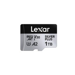 1TB Lexar MicroSDXC Silver Plus A2 V30