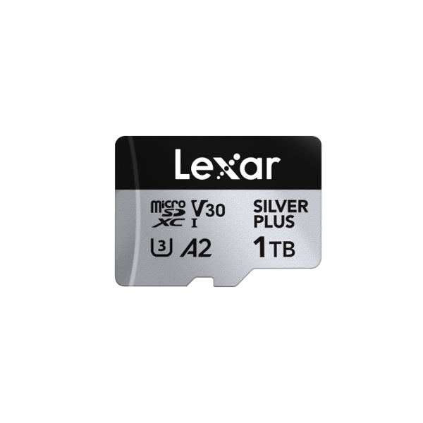 1TB Lexar MicroSDXC Silver Plus A2 V30
