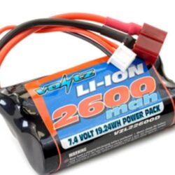 VOLTZ Li-Ion 7,4V 2600mAh Deans T-plug