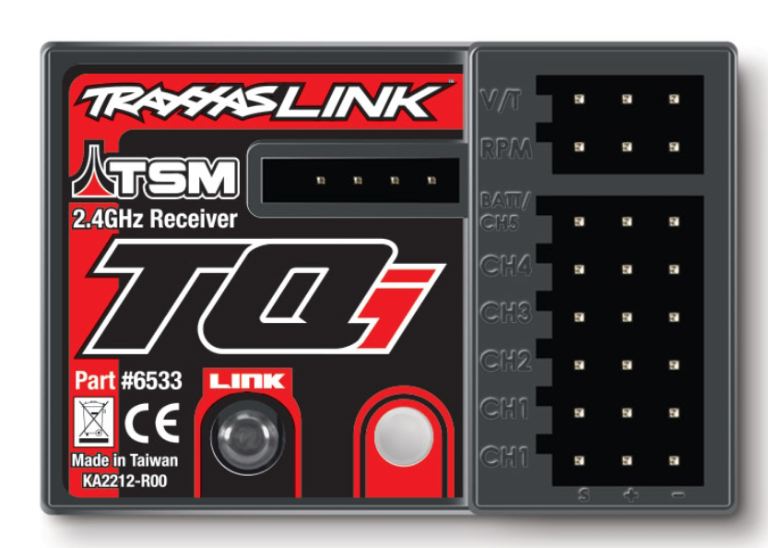 Ricevente 5ch 2,4Ghz TRX-4 con TSM TQi e telemetria