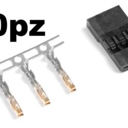 Spinetta servo femmina JR Hitec senza cavo 10pz da crimpare
