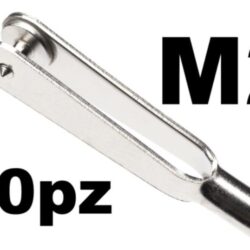 Forcelle in metallo M2 10pz