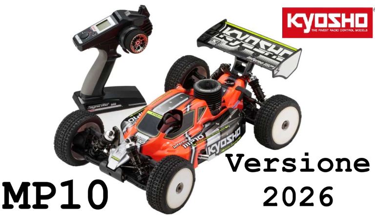 Inferno MP10 Nitro 2026 1/8 Montata Motore KE21SP – KYO33025T1S