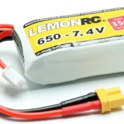 LiPo 2s 7,4v 650mAh XT30 35/70C LEMONRC 36gr 53x26x23mm