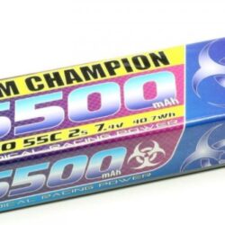LiPo 2s 7,4v 5500mAh 55C Hardcase Deans Team Champion