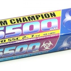 LiPo 2s 7,4v 6500mAh 55C Team Champion