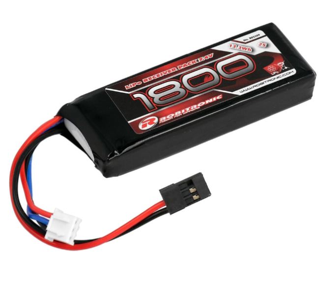 LiPo Battery 1800mAh 2S 14x31x86mm Straight for RX – RBT-R05209