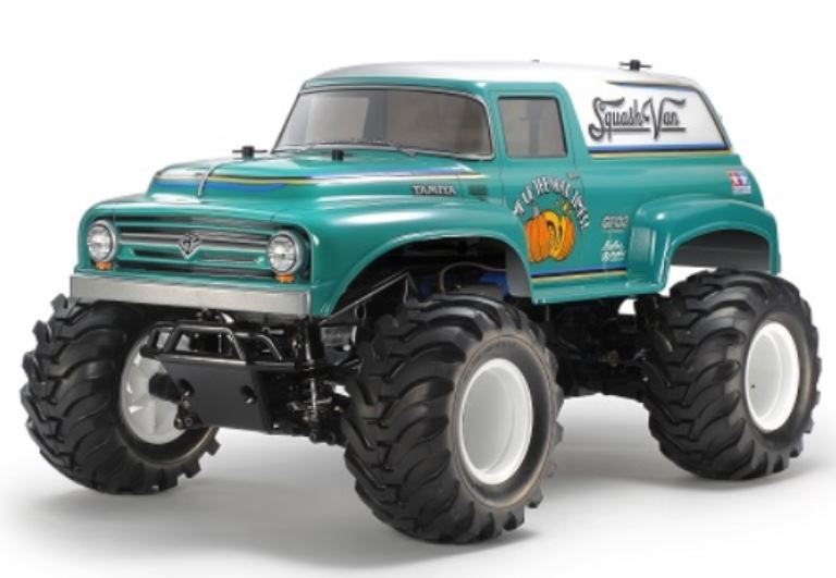 Squash Van telaio GF-02 4wd 1/10 kit con carrozzeria trasparente