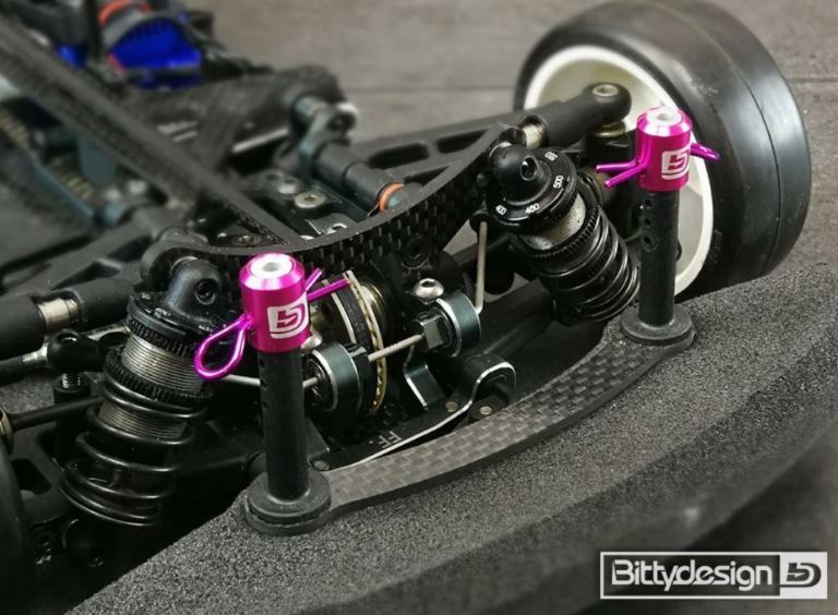 Kit di magneti 4pz 1/10 verdi per forare le carrozzerie