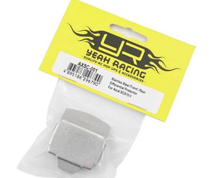 Protezione differenziale in acciaio inossidabile Axial SCX10II ant o pos