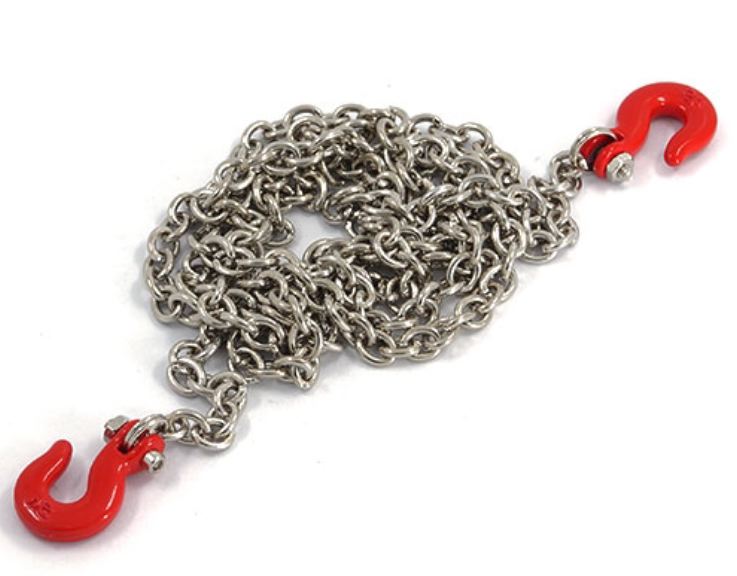 CATENA CON DOPPIO GANCIO PER RIMORCHIO IN METALLO x SCALER