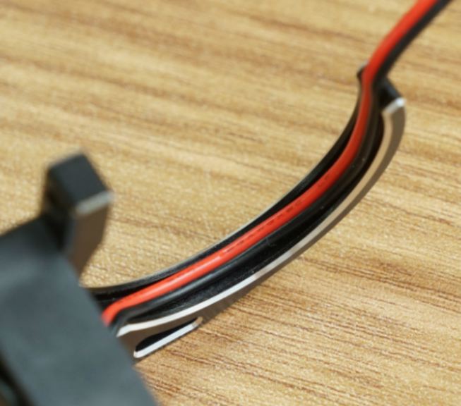SUPPORTO VENTOLE DA 30 A 40mm NERO PER MOTORI CLASSE 540